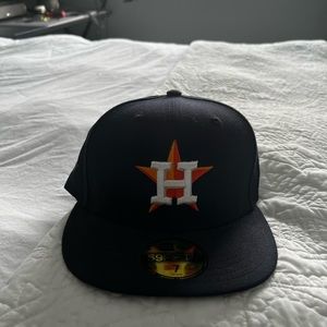 New Era Houston Astros Hat Embroidered size 7
